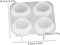 3D Strawberry Silicone Mold Scented Candle Molds for Candle Making